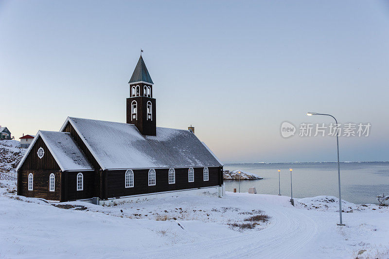 锡安´s Church在Ilulissat